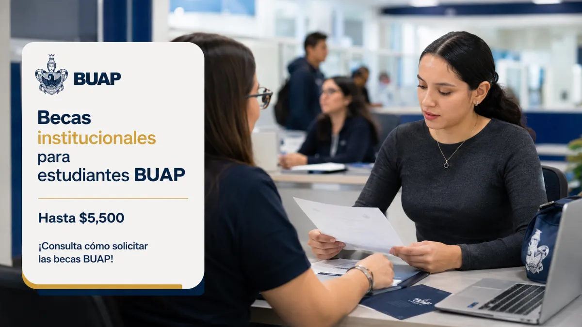 Becas institucionales para estudiantes BUAP